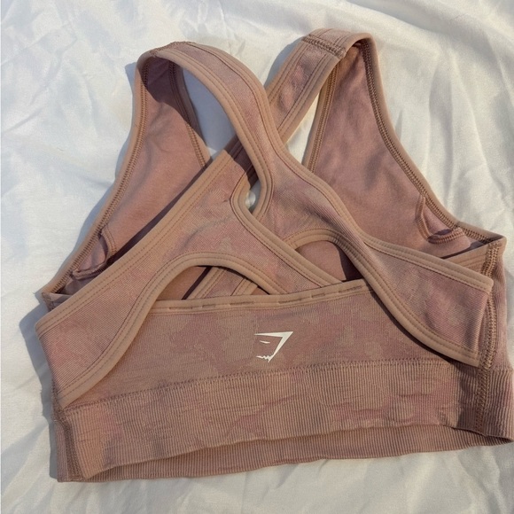 Gymshark Adapt Bra Pink Camo Size XS - Picture 3 of 7
